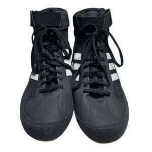 Adidas Men's HVC Wrestling Shoes Black, Size 9.5